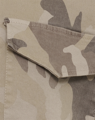 Marta du Chateau - MDCMoonstone Jakke - Beige Camo